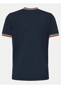 INDICODE T-Shirt Michalis 41-025 Granatowy Regular Fit. Kolor: niebieski. Materiał: bawełna