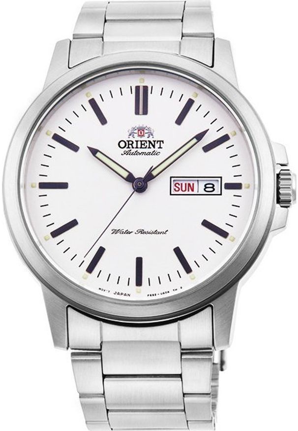 orient - Zegarek Orient Zegarek męski Orient RA-AA0C03S19B srebrny. Kolor: srebrny