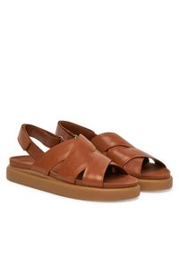 Clarks Sandały Aristella Sun 26181258 Brązowy. Kolor: brązowy. Materiał: skóra #6