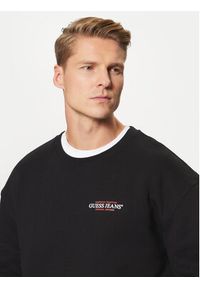 Guess Jeans Bluza M4YQ17 K9V31 Czarny Regular Fit. Kolor: czarny. Materiał: bawełna #2