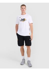 4f - 4F Spodenki casual cargo uniseks 4F x Drift Masters - czarne XS. Okazja: na co dzień. Kolor: czarny. Materiał: bawełna, tkanina. Styl: casual #1