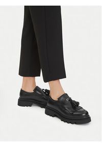 Badura Loafersy EO-ATHENA-01 Czarny. Kolor: czarny. Materiał: skóra