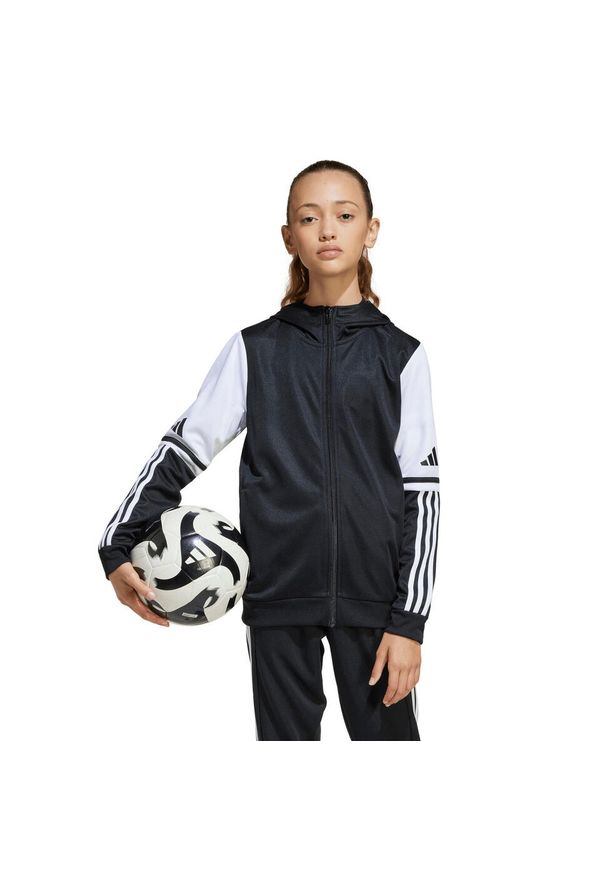 Adidas - Bluza dla dzieci adidas Squadra 25 Hoody. Kolor: wielokolorowy, biały, czarny. Sport: fitness