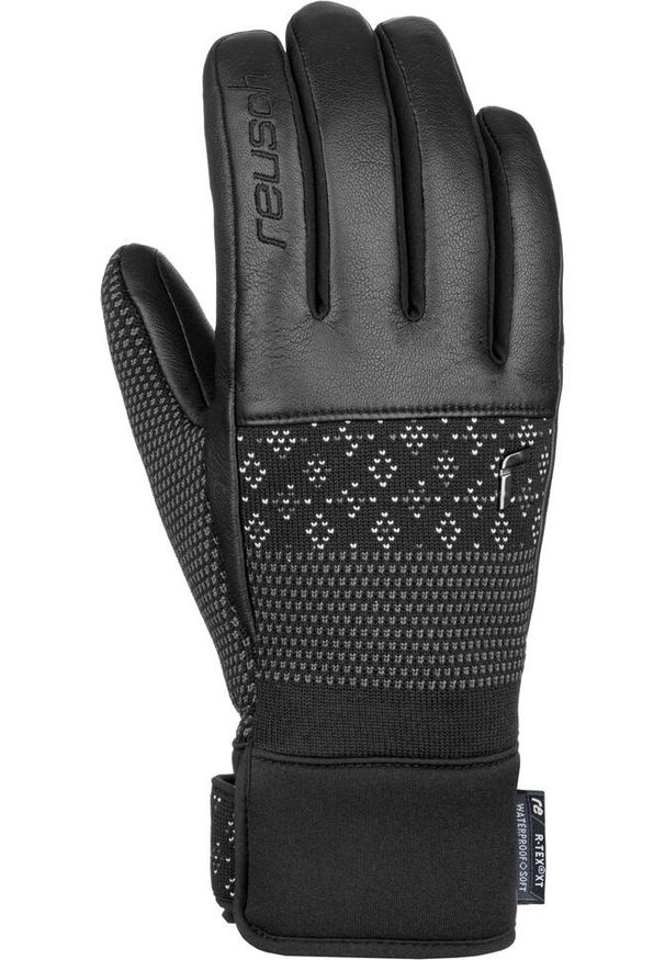 Rękawice Reusch Re:Knit Elisabeth R-TEX® XT. Kolor: czarny. Sport: narciarstwo