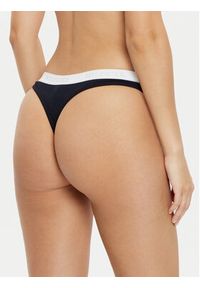 TOMMY HILFIGER - Tommy Hilfiger Stringi UW0UW05539 Granatowy. Kolor: niebieski. Materiał: bawełna, syntetyk #3