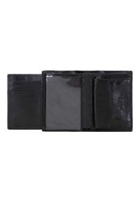 Wittchen - Męski portfel ze skóry mały czarny. Kolor: czarny. Materiał: skóra #6