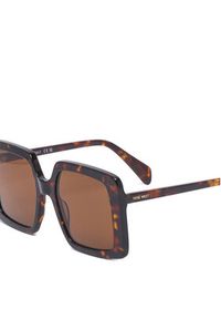 Nine West Okulary przeciwsłoneczne CEO-NW6629S Brązowy ciemny. Kolor: brązowy #5