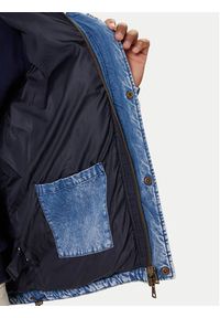 Guess Jeans Kurtka zimowa M5BL0Q D6181 Niebieski Regular Fit. Kolor: niebieski. Materiał: bawełna. Sezon: zima #2