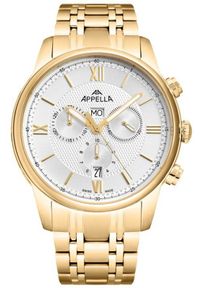 Acappella - Zegarek męski Appella L70006.1163CH złoty. Kolor: złoty #1