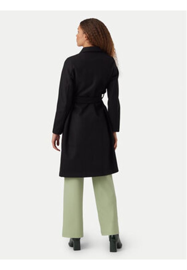 Vero Moda Płaszcz przejściowy Fortuneaya 10278330 Czarny Regular Fit. Kolor: czarny. Materiał: syntetyk