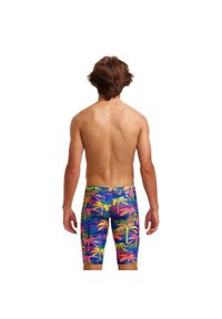 FUNKY TRUNKS - Kąpielówki spodenki kąpielowe chłopięce Funkita Palm a Lot. Kolor: czerwony, niebieski, wielokolorowy