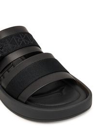 Calvin Klein Klapki Ergon Buckle Sandal Wb Lth Aop HM0HM02096 Czarny. Kolor: czarny. Materiał: skóra #3