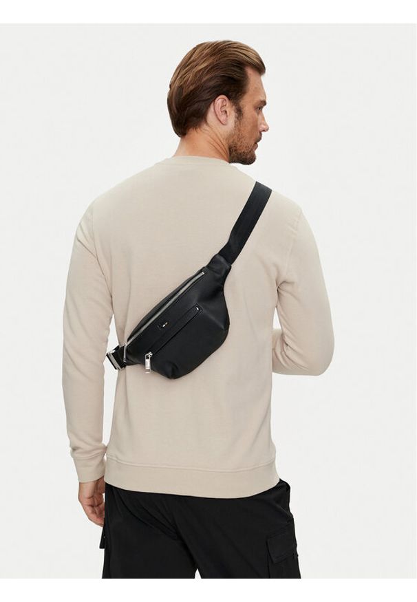 BOSS Nerka Ray 50523434 Czarny. Kolor: czarny. Materiał: skóra