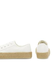 DeeZee Espadryle WS19130-3 Biały. Kolor: biały. Materiał: materiał #7