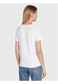 Pepe Jeans T-Shirt Pearl PL505222 Biały Regular Fit. Kolor: biały. Materiał: bawełna #3