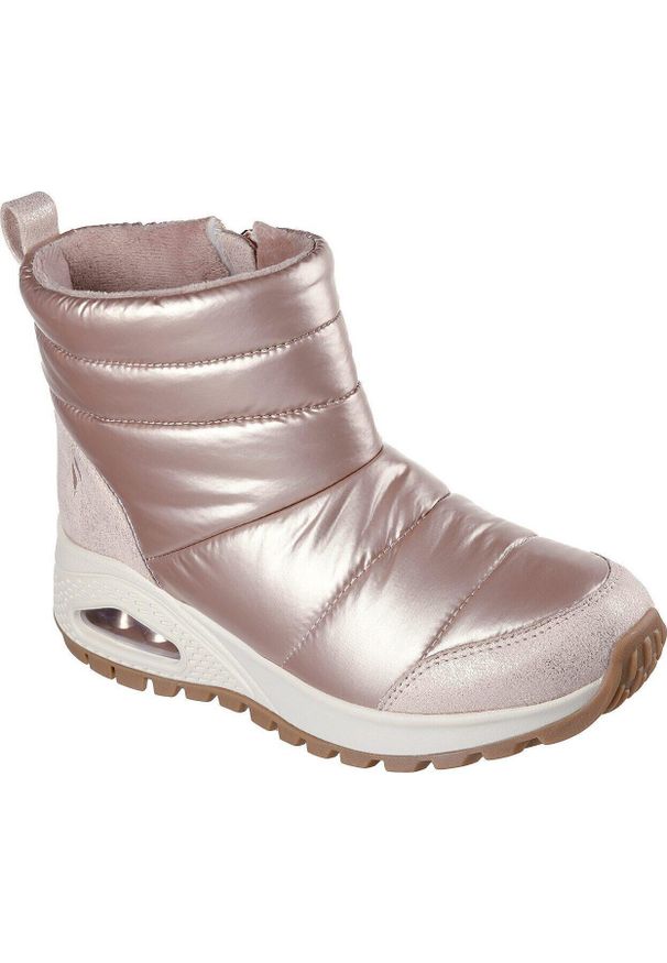 skechers - Buty damskie Skechers Uno Rugged Puffer Daze. Kolor: fioletowy. Materiał: materiał, syntetyk