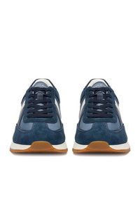 Guess Jeans Sneakersy EO-ORLANDO-01 126AM Granatowy. Kolor: niebieski. Materiał: materiał #2