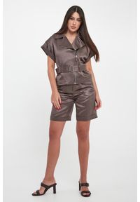 Kamizelka damska lniana PESERICO. Materiał: len #2