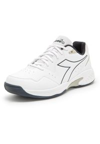 Buty Diadora Volle 6, Mężczyźni. Kolor: biały. Materiał: skóra ekologiczna, materiał. Sport: tenis