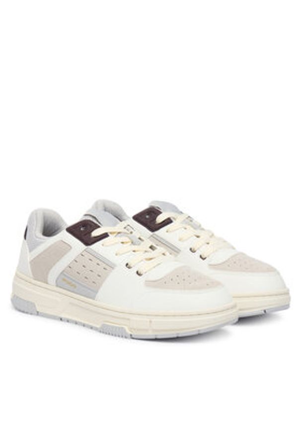Hugo - HUGO Sneakersy Yarrow 50558023 Biały. Kolor: biały. Materiał: skóra