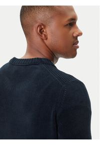 Aeronautica Militare Sweter 252MA1573UL00539 Granatowy Regular Fit. Kolor: niebieski. Materiał: bawełna #5