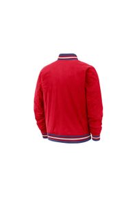 Nike - Kurtka męska nike nba n31 courtside jacket university red. Kolor: czerwony. Materiał: poliamid. Sport: bieganie