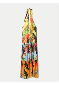 Desigual Sukienka letnia Tropi 24SWMW08 Kolorowy Loose Fit. Materiał: wiskoza. Wzór: kolorowy. Sezon: lato #6