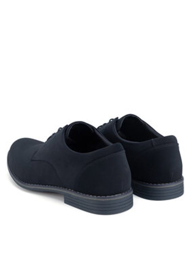 Lanetti Półbuty M16SS025-43 Granatowy. Kolor: niebieski. Materiał: syntetyk