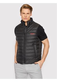 Hugo - HUGO Bezrękawnik Bentino 50468742 Czarny Regular Fit. Kolor: czarny. Materiał: syntetyk. Długość rękawa: bez rękawów