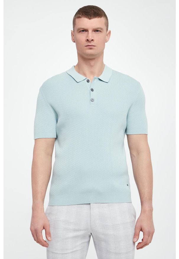Polo męskie Willo JOOP!. Typ kołnierza: polo