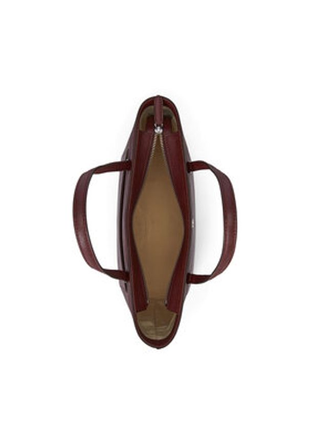 Lauren Ralph Lauren - LAUREN RALPH LAUREN Torebka 431924351026 Bordowy. Kolor: czerwony. Materiał: skórzane