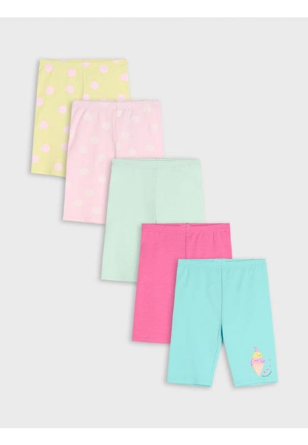 Sinsay - Kolarki 5 pack - wielobarwny. Materiał: bawełna