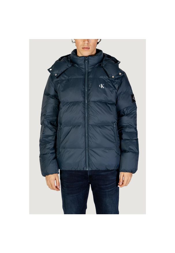 Calvin Klein - Kurtka puchowa Mężczyzna CALVIN KLEIN ESSENTIALS DOWN. Kolor: niebieski. Materiał: poliamid