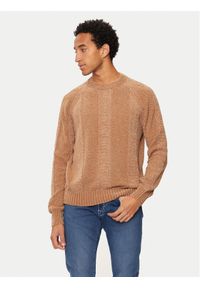 Liu Jo Sweter QF4212 MA29P Brązowy Regular Fit. Kolor: brązowy. Materiał: syntetyk #1