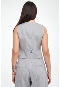 Marella Sport - Kamizelka damska lniana Perim MARELLA SPORT. Materiał: len. Styl: sportowy