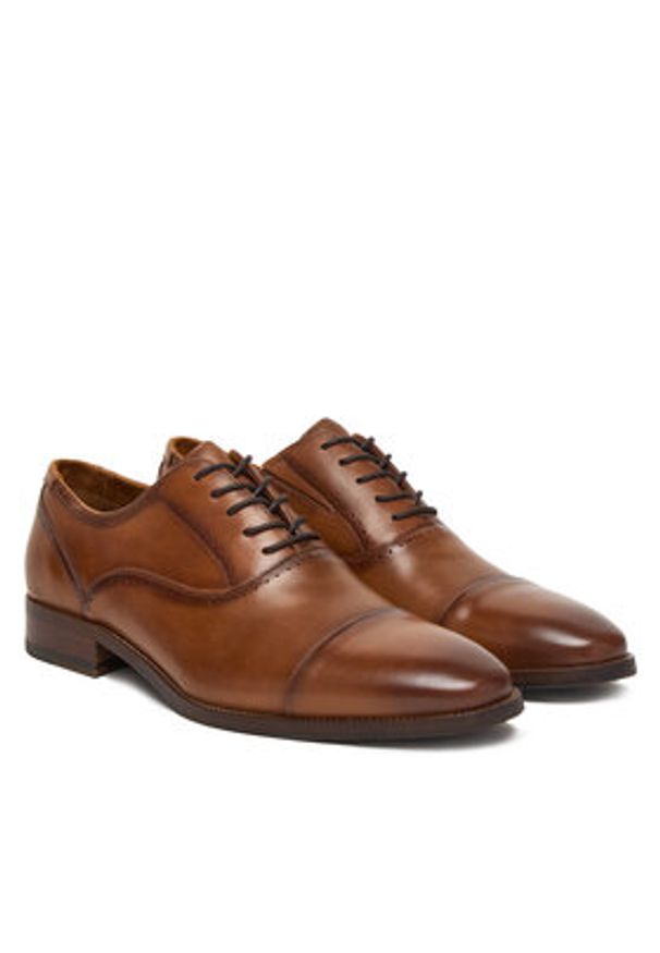 Aldo Półbuty Abawienflex 13265391 Brązowy. Kolor: brązowy. Materiał: skóra