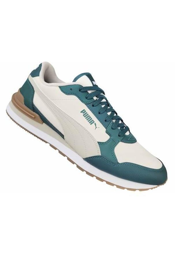 Buty do chodzenia męskie Puma St Runner V4 L. Zapięcie: sznurówki. Kolor: wielokolorowy. Materiał: guma, materiał, syntetyk, skóra. Szerokość cholewki: normalna. Sport: turystyka piesza