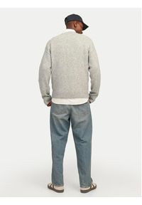 Jack & Jones - Jack&Jones Sweter Rollie 12215468 Szary Relaxed Fit. Kolor: szary. Materiał: syntetyk #6