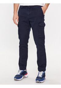 Aeronautica Militare Spodnie materiałowe 232PA1545CT3143 Granatowy Regular Fit. Kolor: niebieski. Materiał: bawełna, materiał #1