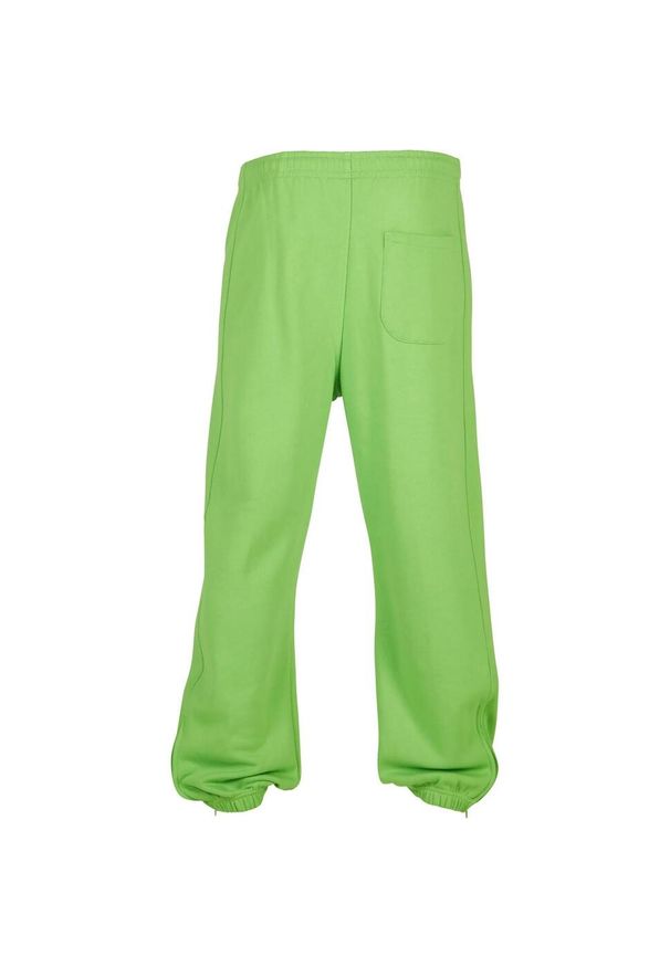 Urban Classics - Męskie Spodnie Dresowe. Kolor: żółty, wielokolorowy, zielony. Materiał: dresówka