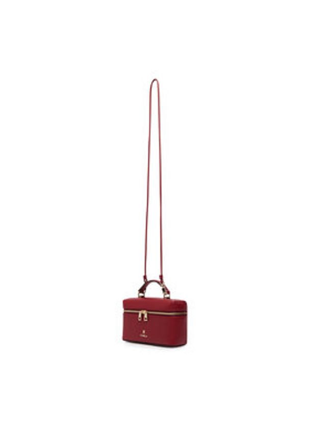 Furla Torebka Camelia Micro WE00625 HSF000 CN CGQ00 Bordowy. Kolor: czerwony. Materiał: skórzane