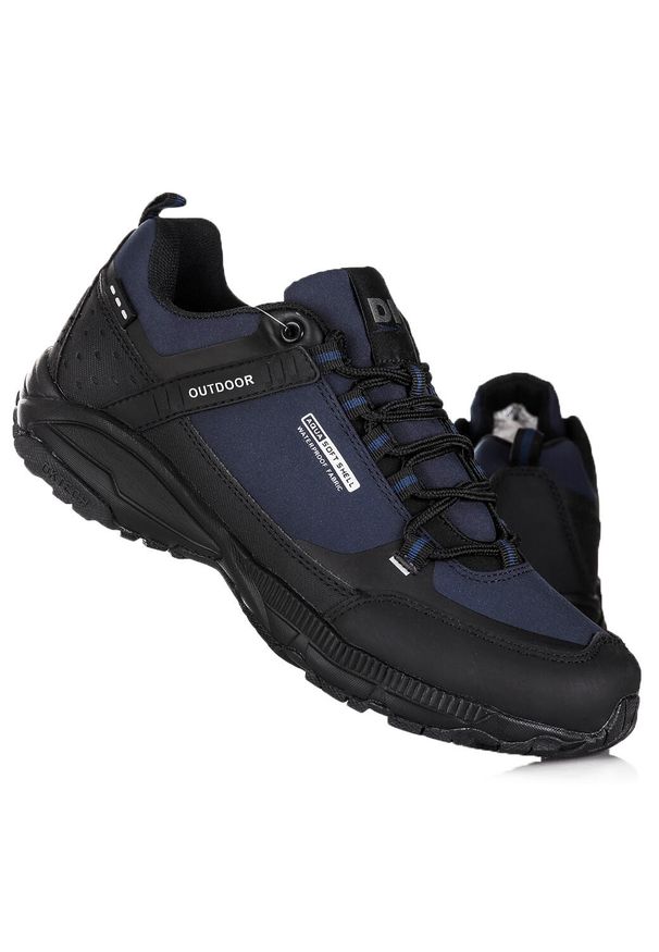 Buty damskie trekkingowe DK PREDATOR SOFTSHELL. Kolor: niebieski, czarny, wielokolorowy. Materiał: softshell. Sport: turystyka piesza