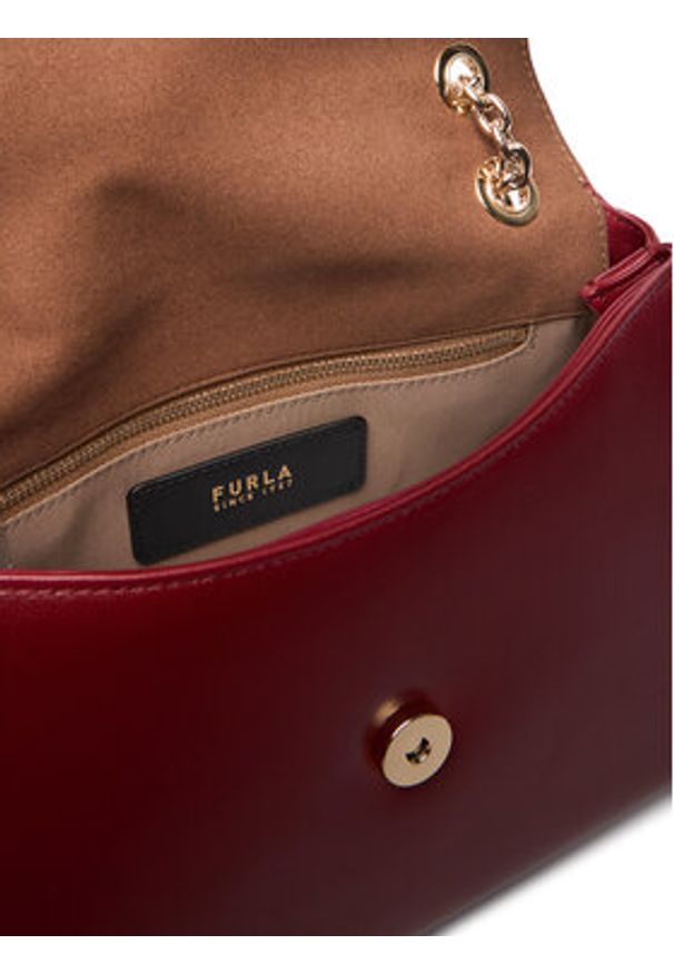 Furla Torebka Nadia S WB01817 BX2269 CN 0053S Czerwony. Kolor: czerwony. Materiał: skórzane
