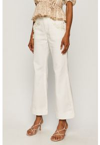 Miss Sixty - Jeansy. Kolor: biały. Materiał: jeans. Wzór: gładki #1
