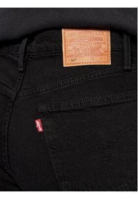 Levi's® Jeansy Cropped Fit 501® Original 36200-0085 Czarny Cropped Fit. Kolor: czarny
