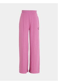 Calvin Klein Jeans Spodnie dresowe IG0IG02174 Różowy Relaxed Fit. Kolor: różowy. Materiał: bawełna #4