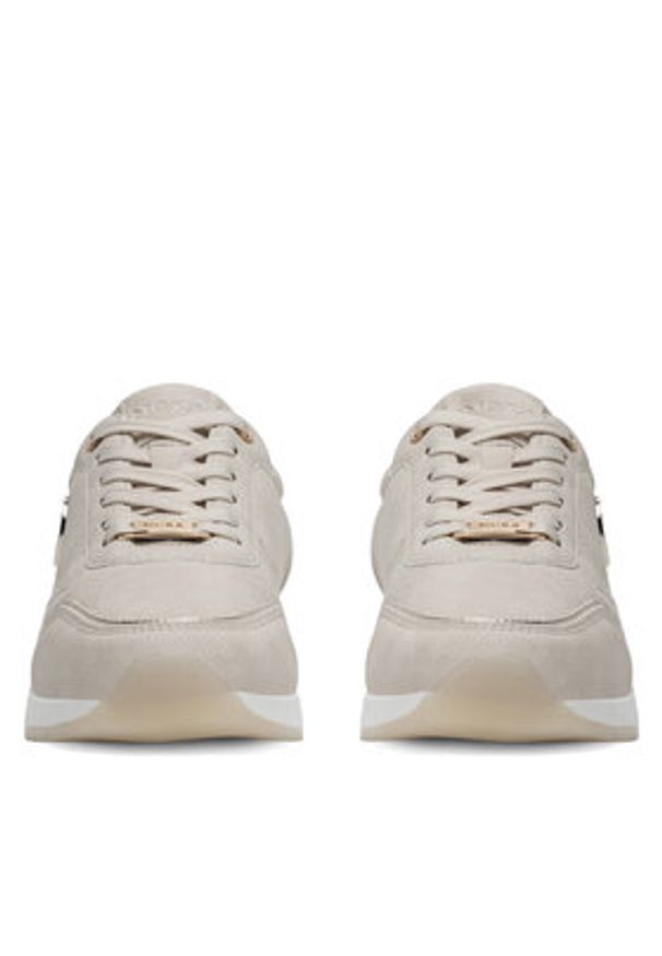 MEXX Sneakersy MI001013251W Beżowy. Kolor: beżowy. Materiał: materiał, syntetyk