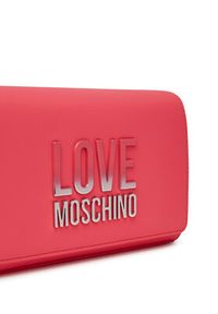 Love Moschino - LOVE MOSCHINO Torebka JC4260PP0MKD0615 Różowy. Kolor: różowy. Materiał: skórzane