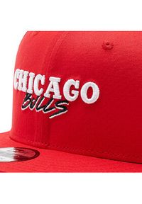 New Era Czapka z daszkiem 9Fifty Chicago Bulls Script Team 60285205 Czerwony. Kolor: czerwony. Materiał: materiał, bawełna #3