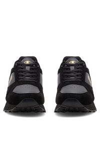 Champion Sneakersy RR CHAMP II PLAT METAL S11615-KK002 Czarny. Kolor: czarny. Materiał: skóra